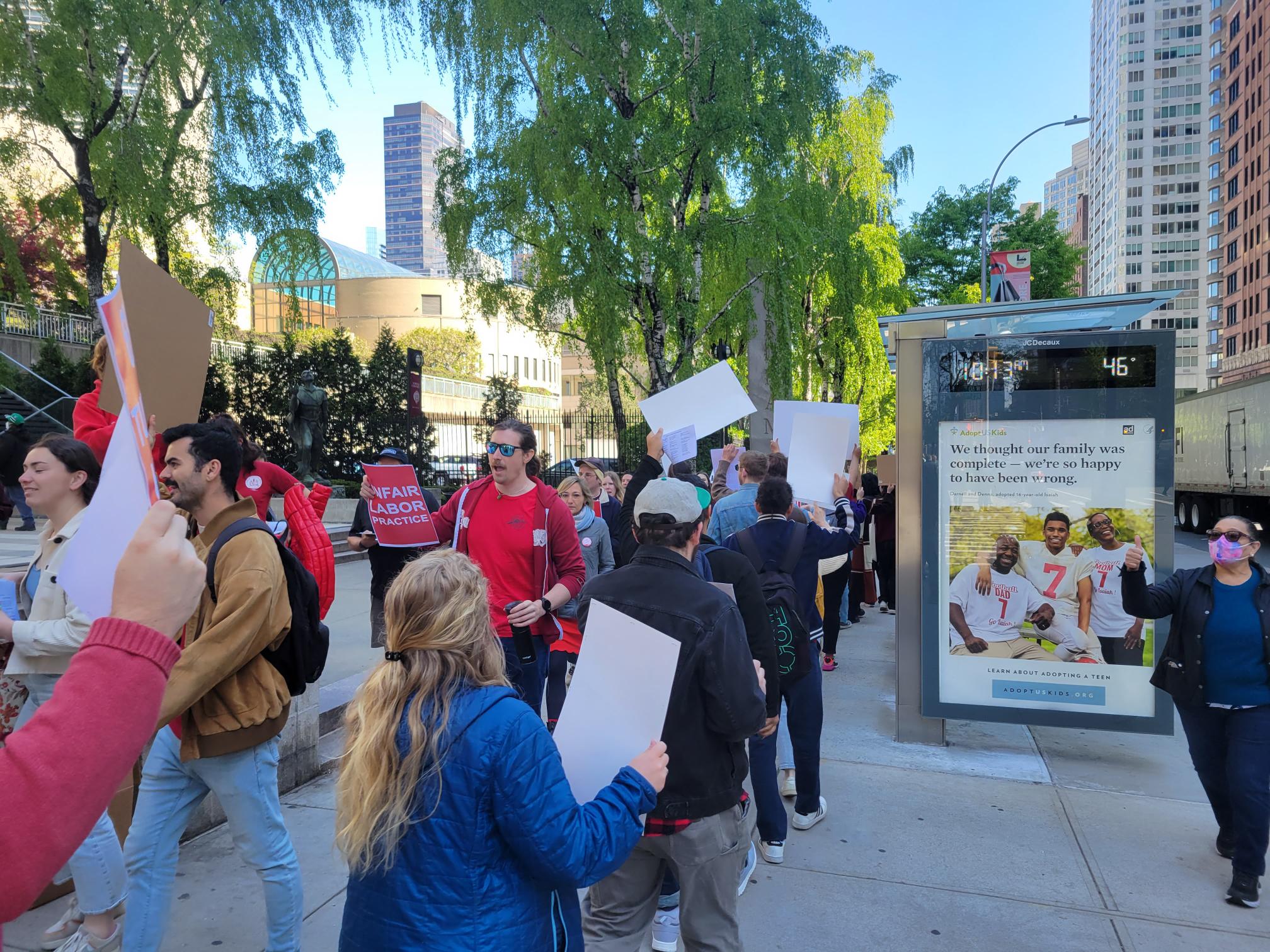 Fordham Goes on Strike for a Fair Contract!